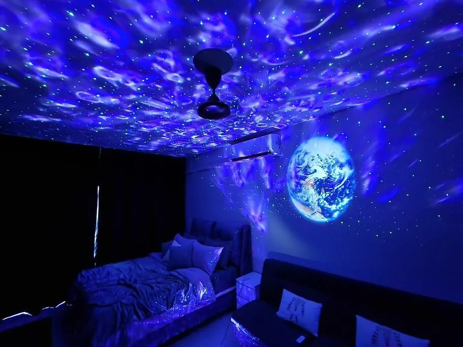 Apartment Experience Movie Under The Stars Galaxy - Studio Suites - 15 Mins To Ciq Johor Bahru